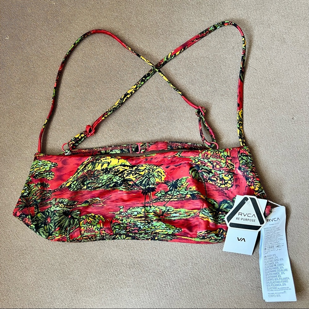 RVCA Those Days Crossback Bikini Top